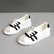 Damen Sportliche Sneakers mit reflektierendem Obermaterial und gepolsterter Innensohle