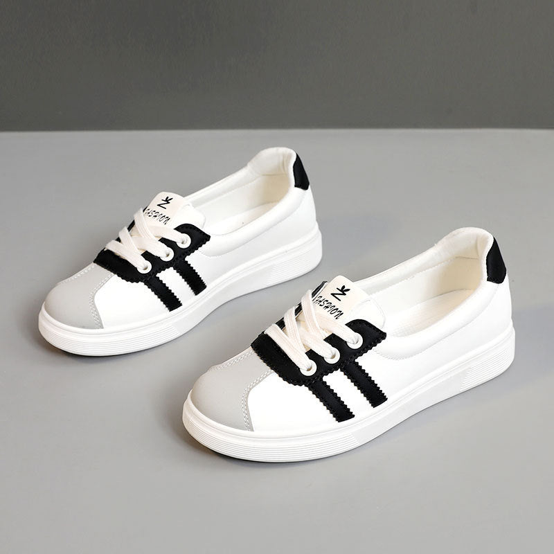 Damen Sportliche Sneakers mit reflektierendem Obermaterial und gepolsterter Innensohle