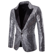 Herren Pailletten Formal Blazer Heidi-Mode
