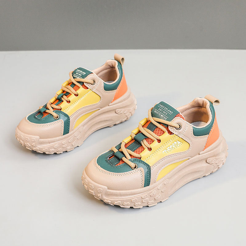 Damen Sportliche Chunky Sneakers mit atmungsaktiver Struktur