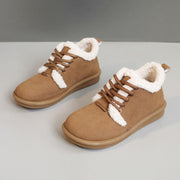 Damen gemütliche Sneaker mit kuscheligem Innenfutter