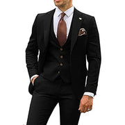 Herrenanzug Slim Fit für Hochzeitsgäste | 3-teilig