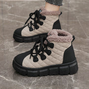 Damen Winterliche Stiefel mit kuscheligem Innenfutter und rutschfester Sohle