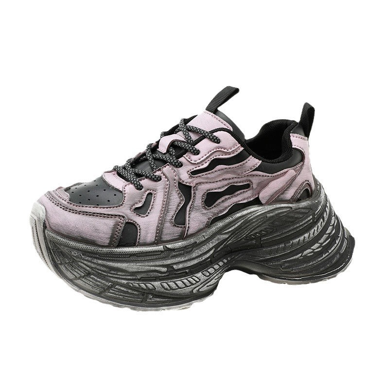 Damen Chunky Sneakers mit innovativem und elastischem Design
