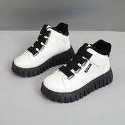 Damen High-Top Sneakers mit flauschigem Innenfutter und rutschfester Sohle