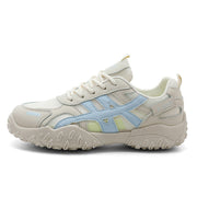 Damen Sportliche Sneaker mit atmungsaktivem Netzmaterial und dämpfender Laufsohle