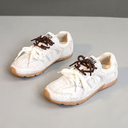 Damen sportliche Freizeitschuhe mit atmungsaktiver Mesh-Oberfläche und dämpfender Laufsohle