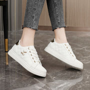 Damen Sneaker mit komfortablem Fleece-Futter und modischen Akzenten