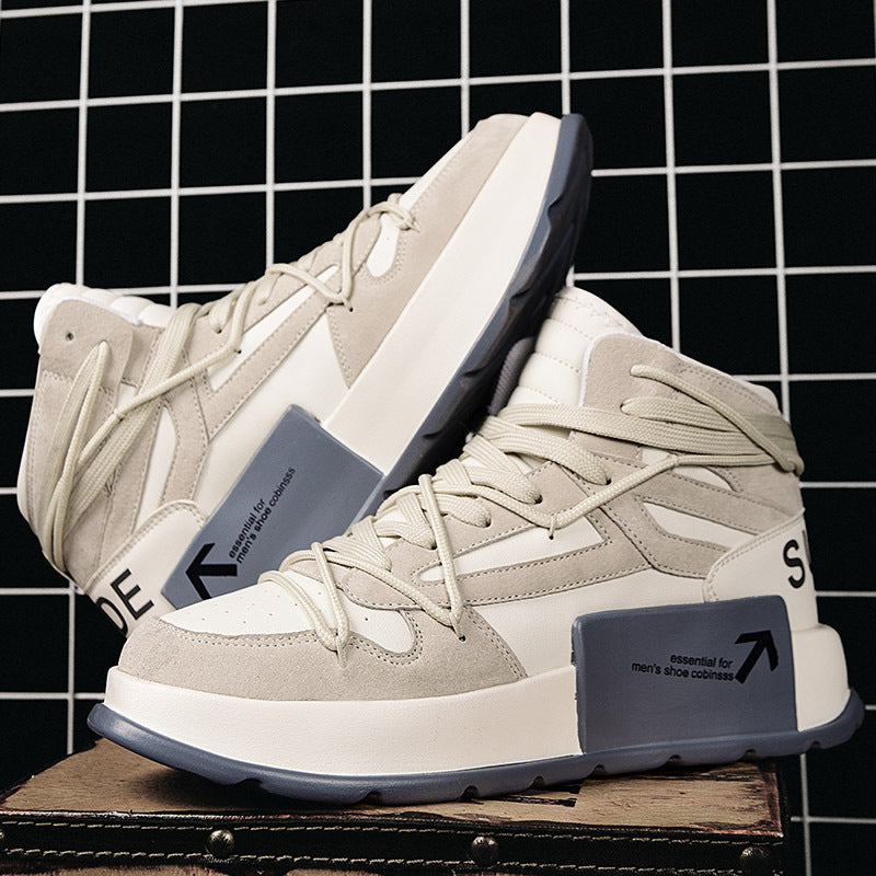 Herren Modische High-Top Sneakers mit innovativem Traktionsdesign