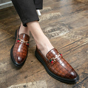 Herren Elegante Loafers aus hochwertigem Leder mit modischen Details
