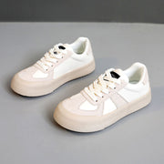 Damen modische Sneaker mit hochwertigem Wildleder und atmungsaktivem Mesh-Obermaterial