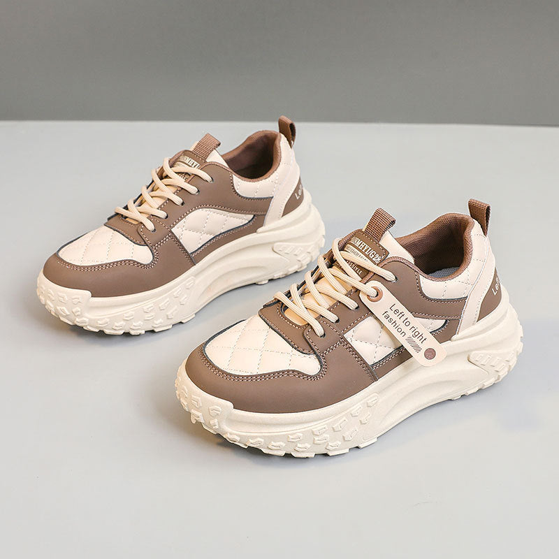 Damen Sportliche Chunky Sneakers mit gepolsterter Laufsohle