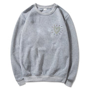 Damen Oversized Sweatshirt mit niedlichem Herzmotiv und lässigem Schnitt