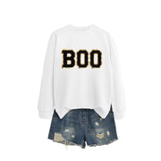 Damen Sweatshirt mit glitzerndem Aufdruck