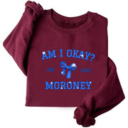 Damen Sweatshirt mit kreativem Aufdruck und verspieltem Design