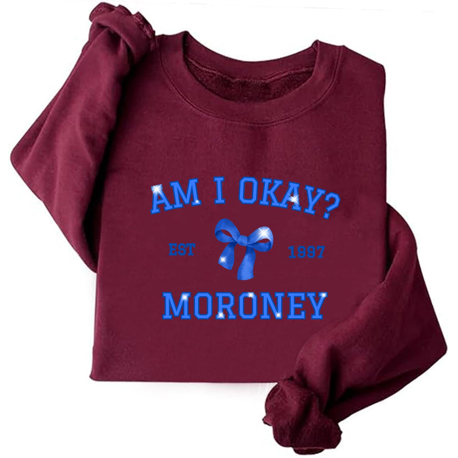 Damen Sweatshirt mit kreativem Aufdruck und verspieltem Design