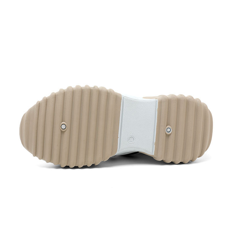 Damen Sportliche Sneaker mit atmungsaktiver Oberflächenstruktur und rutschfester Laufsohle