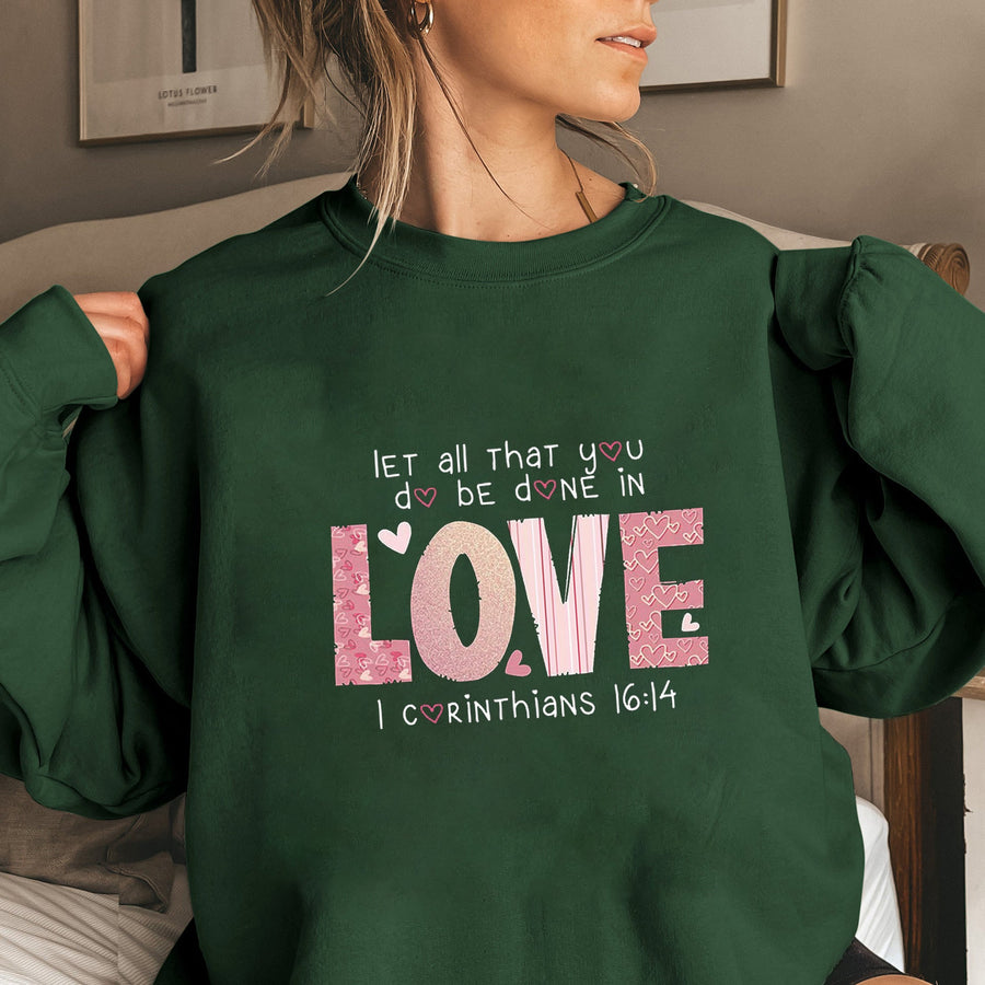 Damen Sweatshirt mit inspirierendem Druck und bequemer Passform