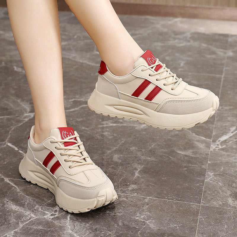 Damen Sportliche Chunky Sneakers mit atmungsaktiver Oberfläche und erstklassiger Dämpfung