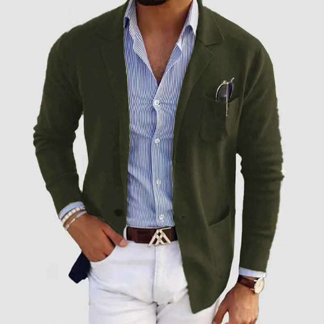 Herren modernes Strick-Sakkos Aliams