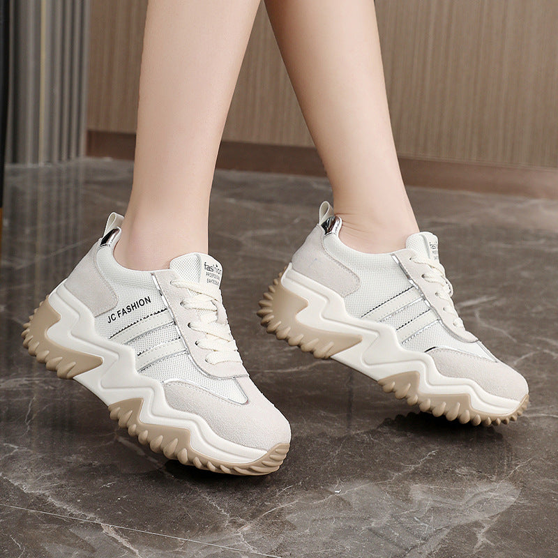 Damen Sportliche Sneaker mit hochdämpfendem Profil und atmungsaktivem Obermaterial