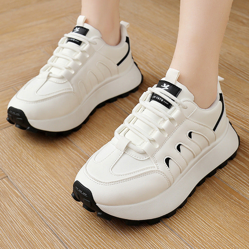 Damen Sportliche Sneaker mit modernem Design und dämpfender Laufsohle