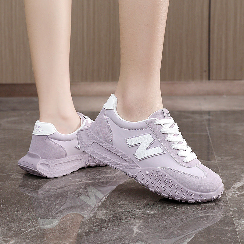 Damen Sportliche Lauf-Sneaker mit atmungsaktiver Obermaterialstruktur und rutschfester Sohle