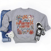 Damen Sweatshirt mit kreativem Baseball-Motiv und lässigem Schnitt