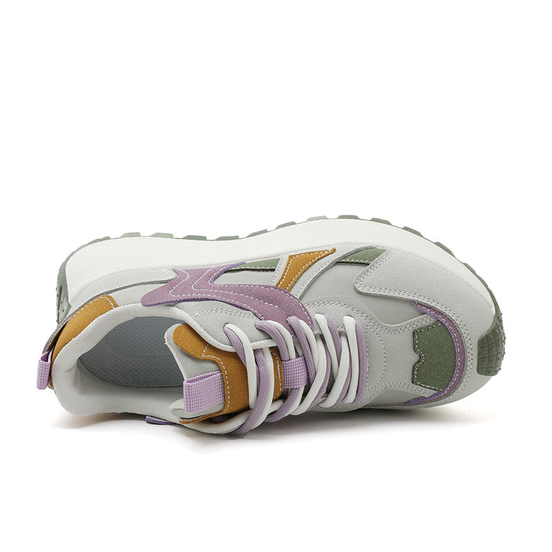 Damen Sportliche Sneaker mit trendigem Komfort und strapazierfähiger Laufsohle
