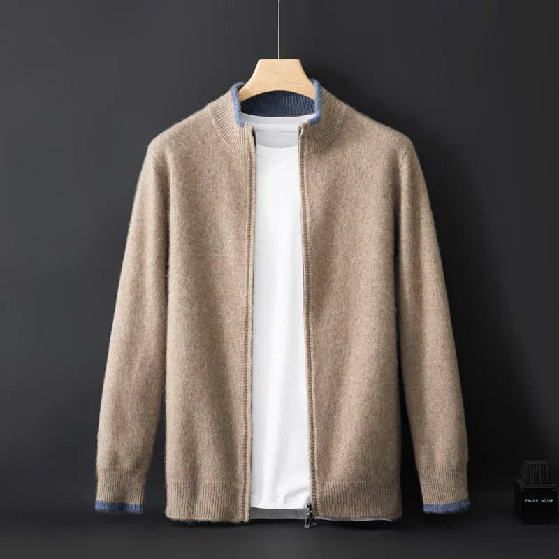Eric | Reißverschlussjacke mit Kaschmir-Gefühl