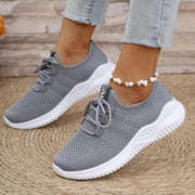 Damen atmungsaktive Sneaker in modischem Design Heidi-Mode