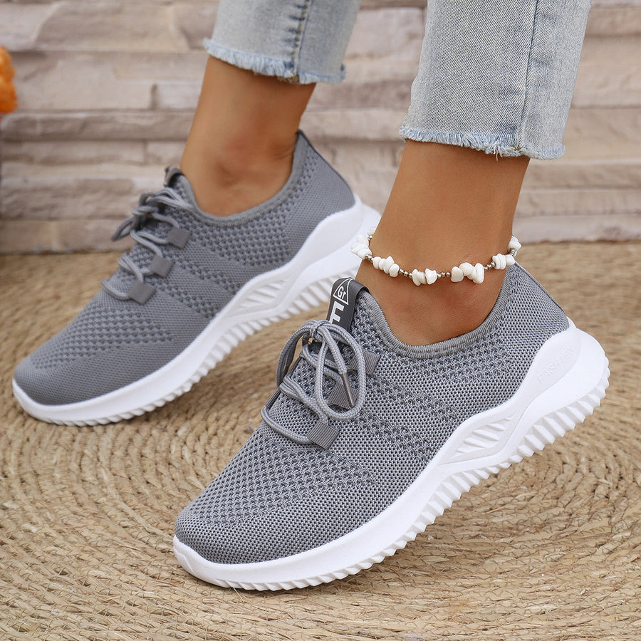 Damen atmungsaktive Sneaker in modischem Design Heidi-Mode
