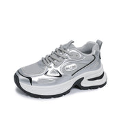 Damen Sportliche Sneakers mit atmungsaktivem Mesh-Obermaterial und stoßdämpfender Sohle