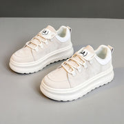 Damen sportliche Sneakers mit gedämpfter Laufsohle und atmungsaktivem Obermaterial