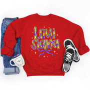 Damen Sweatshirt mit kreativem Schriftzug und weichem Innenfutter