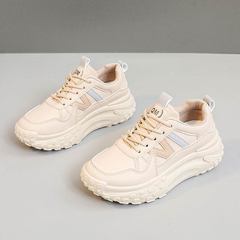 Damen Chunky Sneakers mit dämpfender Laufsohle und atmungsaktivem Obermaterial