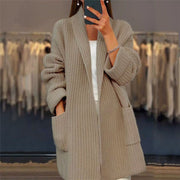 Modischer Langarm-Cardigan für Damen | Lässig