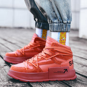 Herren Modische High-Top Sneakers mit innovativem Traktionsdesign