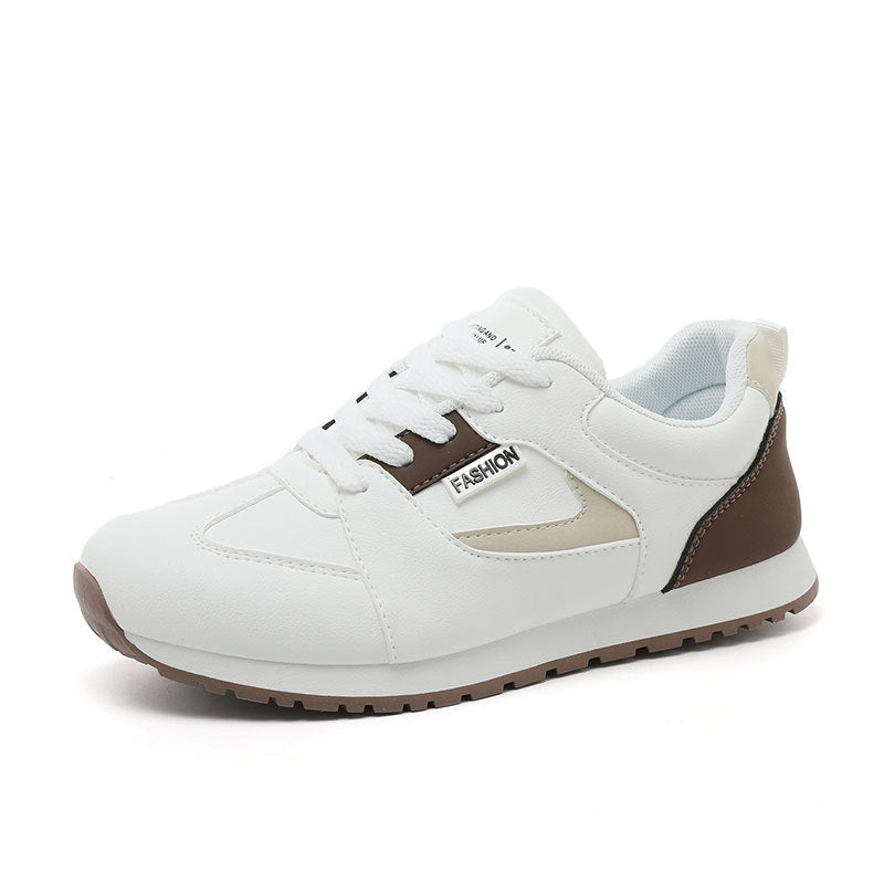 Damen sportliche Sneakers mit modischem Design und atmungsaktiver Oberflächenstruktur