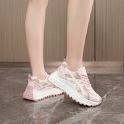 Damen Sneakers mit atmungsaktivem Mesh-Obermaterial und dämpfender Laufsohle