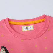 Mädchen Langarmkleid mit niedlichem Tiermotiv Drune