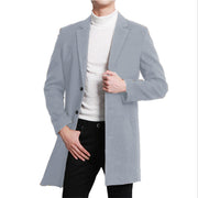 Herren eleganter Woolcoat mit modernem Schnitt Aliams