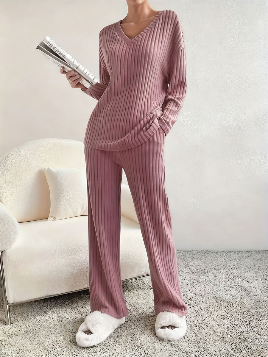 Maor - Gemütliches Zweiteiliges Loungewear Set
