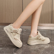Damen Chunky Sneakers mit modischen Akzenten und bequemer Dämpfung