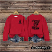 Damen Sweatshirt mit kreativem Motiv und lässigem Schnitt