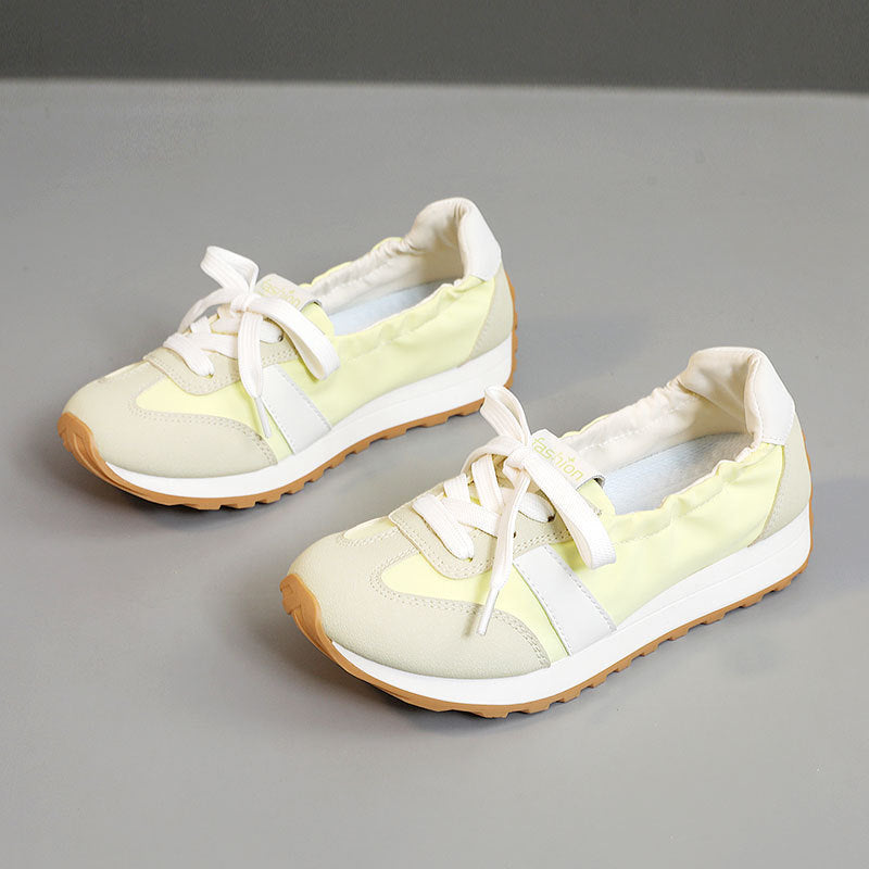 Damen Leichte und flexible Freizeitsneaker mit elastischer Einfassung