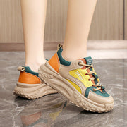 Damen Sportliche Chunky Sneakers mit atmungsaktiver Struktur