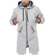 Herren modische Longjacke mit praktischem Kapuzen-Design Aliams