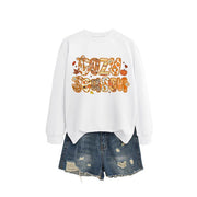 Damen Sweatshirt mit kreativem Herbstdesign und lässigem Schnitt