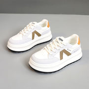 Damen modische Chunky Sneakers mit dämpfender Fußbetttechnologie